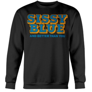 SISSY BLUE SHIRT SISSY BLUE UCLA Bruins football