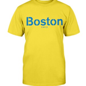 Boston 2021 City Connect Wordmark T-Shirt Boston Red Sox