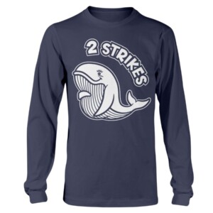 2 Strikes Shirt David Cone pregnant whale New York Yankees