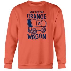HOP ON THE ORANGE WAGON SHIRT Houston Astros