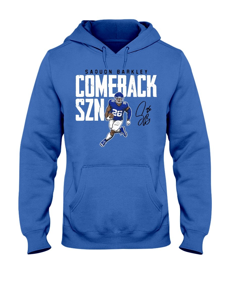 regular_12e578c3-f92f-4017-98e7-c4aa84800e5a COMEBACK SZN SHIRT SAQUON BARKLEY New York Giants
