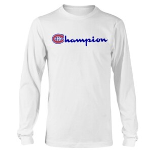 Champion Canadiens Shirt Montreal Canadiens 2021 Stanley Cup Champions - Champion Logo