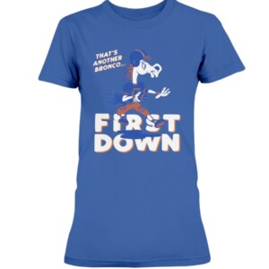 Bronco First Down Vintage Shirt Boise State Broncos football BSU Bronco First Down Vintage Shirt