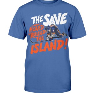 THE SAVE HEARD 'ROUND THE ISLAND SHIRT Ryan Pulock New York Islanders