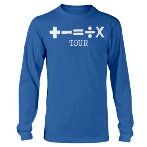 +-=÷x Tour Shirt Ed Sheeran