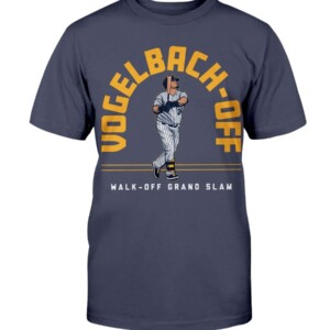 VOGELBACH-OFF SHIRT WALK-OFF GRAND SLAM Daniel Vogelbach Milwaukee Brewers