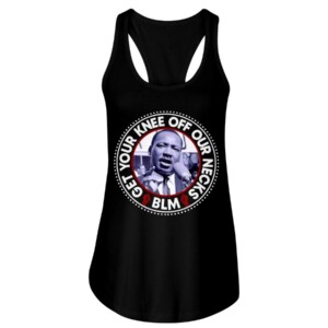 BLM Shirt Get Your Knee Off Our Necks Shirt Brandon Mitchell