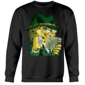Gangster Spongebob Shirt SpongeBob SquarePants