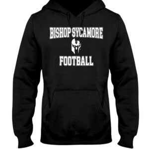 BISHOP SYCAMORE FOOTBALL BLACK SHIRT