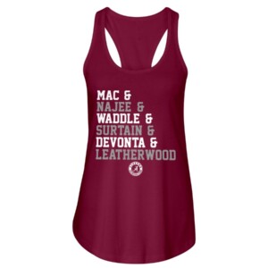 ALABAMA CRIMSON TIDE - CLASS OF 21 - MAC & NAJEE & WADDLE & SURTAIN & DEVONTA & LEATHERWOOD SHIRT