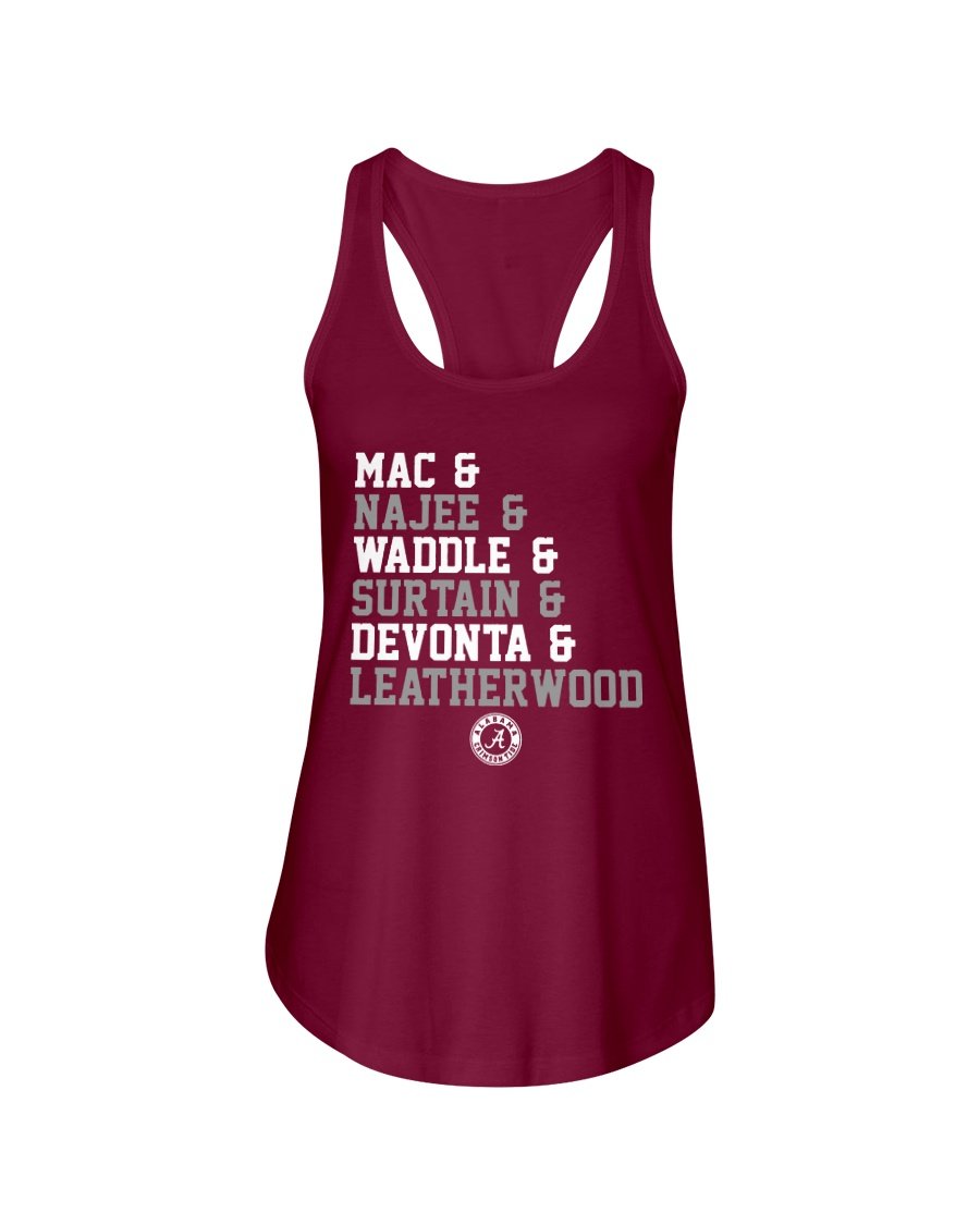 regular_18d9d1bf-97a3-40f1-bf39-68da46ef236c ALABAMA CRIMSON TIDE - CLASS OF 21 - MAC & NAJEE & WADDLE & SURTAIN & DEVONTA & LEATHERWOOD SHIRT