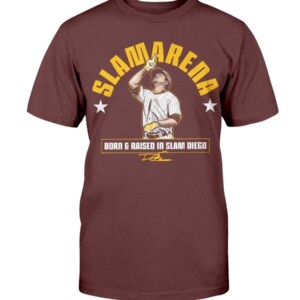 SLAMARENA SHIRT BORN AND RAISED IN SLAM DIEGO Daniel Camarena San Diego Padres