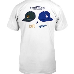 LAFC And Dodgers Shirt Los Angeles FC Night at Dodger Stadium Los Angeles Dodgers