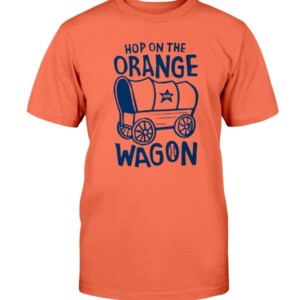 HOP ON THE ORANGE WAGON SHIRT Houston Astros