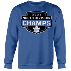 2021 North Division Champions T-Shirt Toronto Maple Leafs