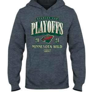 2021 Stanley Cup Playoffs T-Shirt Minnesota Wild