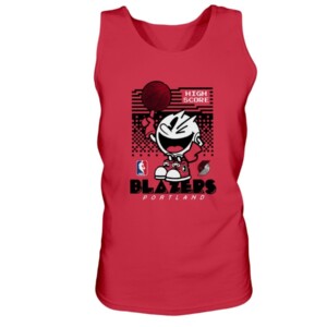 Pacman High Score Blazers Shirt Funny Pacman - Portland Trail Blazers