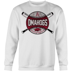 OMAHOGS WHITE SHIRT 2021 Arkansas Razorback