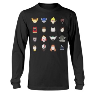Character Icons T-Shirt PlayStation Studios Character Icons