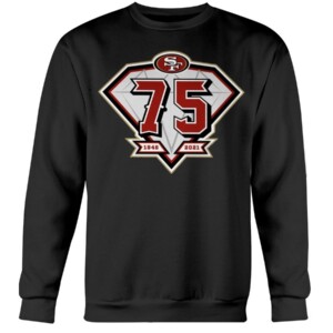 San Francisco 49ers 75th Anniversary Logo 1946 - 2021 Shirt