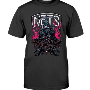 The Brooklyn Three Shirt Kevin Durant Kyrie Irving James Harden Brooklyn Nets The Death Skull Skeleton