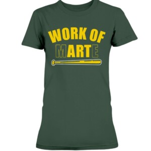 WORK OF MARTE SHIRT Starling Marte Oakland Athletics