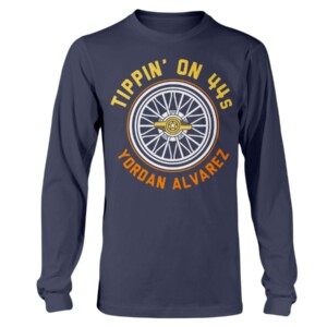 TIPPIN' ON 44S SHIRT Yordan Alvare - Houston Astros