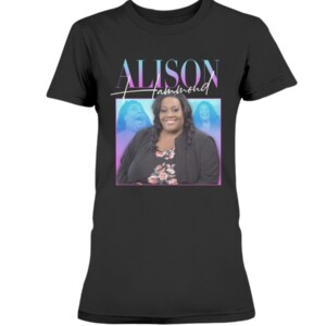 Alison Hammond Vintage Throwback Homage T-Shirt Alison Hammond This Morning Unisex Vintage Throwback Homage T-Shirt