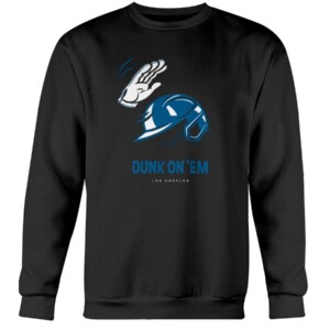 Dunk On ‘Em T-Shirt Gavin Lux - Mookie Betts - Justin Turner - Los Angeles Dodgers