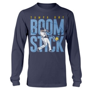 TAMPA BAY BOOMSTICK SHIRT Nelson Cruz Tampa Bay Rays