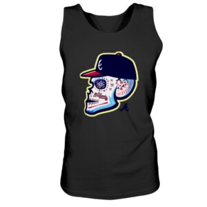 2019 Los Bravos Sugar Skull Shirt Atlanta Braves