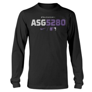 ASG5280 BLACK SHIRT 2021 MLB All-Star Game Nike We Are All Stars