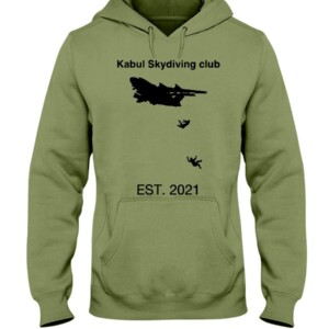 Kabul Skydiving Club Shirt Afghanistan