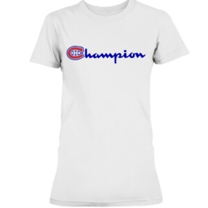 Champion Canadiens Shirt Montreal Canadiens 2021 Stanley Cup Champions - Champion Logo