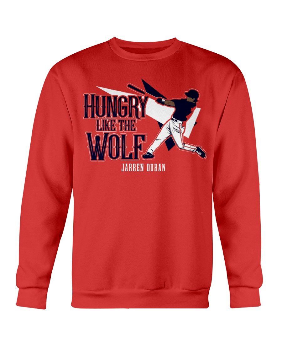 regular_27a0adec-3f15-4c1b-8551-1dd6ddb39e1b HUNGRY LIKE THE WOLF SHIRT Jarren Duran Boston Red Sox