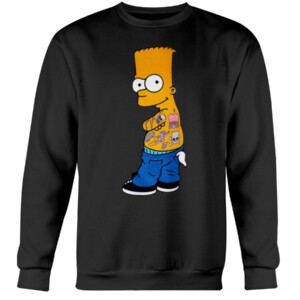 El Bart Shirt Bart Simpson El regreso del culichi Los Angeles Dodgers Julio Urías