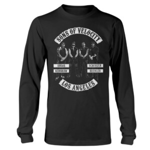 S-O-V T-Shirt Sons Of Velocity Julio Urías Clayton Kershaw Max Scherzer Walker Buehler Los Angeles Dodgers