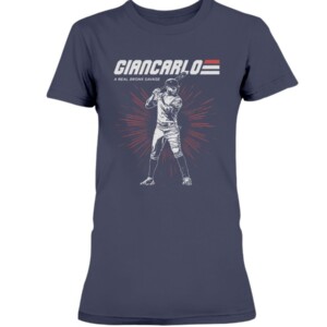 Giancarlo A Real Bronx Savage T-Shirt Giancarlo Stanton New York Yankees