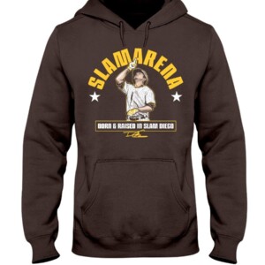 SLAMARENA SHIRT BORN AND RAISED IN SLAM DIEGO Daniel Camarena San Diego Padres