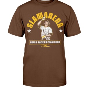 SLAMARENA SHIRT BORN AND RAISED IN SLAM DIEGO Daniel Camarena San Diego Padres