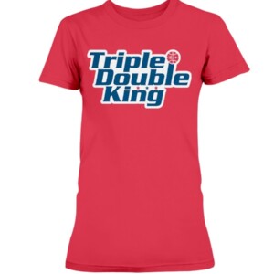 TRIPLE DOUBLE KING SHIRT Washington Wizards 182 triple-doubles and counting