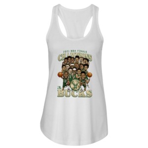 2021 Finals Champions Team Caricature Roster T-Shirt Milwaukee Bucks 2021 NBA Finals Champions