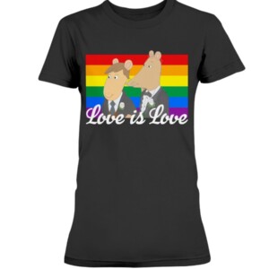 Love Is Love Shirt LGBT Pride - Mr. Ratburn