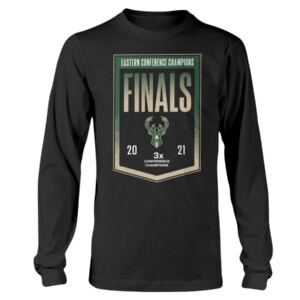2021 Eastern Conference Champions T-Shirt Milwaukee Bucks Locker Room 2021 NBA Final