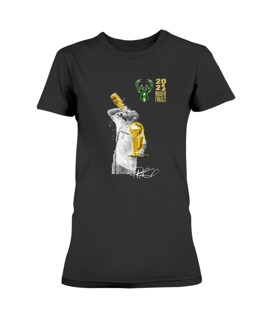 regular_3037af04-e4bc-4acb-bbe0-b8267fb0d204 Tucker chugging and spitting out Champagne Shirt P.J. Tucker Milwaukee Bucks 2021 NBA Finals Champions