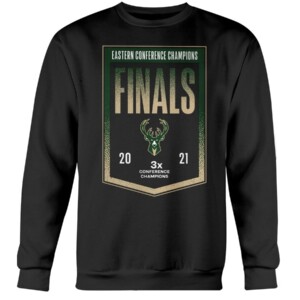 2021 Eastern Conference Champions T-Shirt Milwaukee Bucks Locker Room 2021 NBA Final
