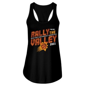 RALLY THE VALLEY SHIRT Phoenix Suns 2021 Western Conference Champions