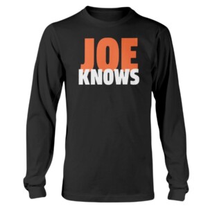 JOE KNOWS SHIRT JOE BURROW - Cincinnati Bengals