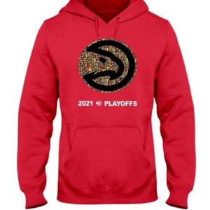 HAWKS 2021 PLAYOFFS SHIRT Hawks Stained-Glass Logo Atlanta Hawks 2021 NBA Playoffs