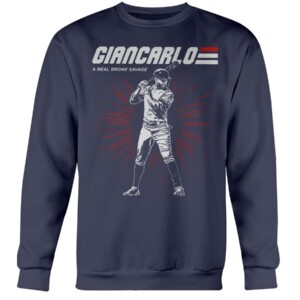 Giancarlo A Real Bronx Savage T-Shirt Giancarlo Stanton New York Yankees